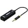 eppfun Ground Loop Noise Isolator for Car Audio/Home Stereo System (Hum Eliminator- Eliminate The Buzzing Noise) with Jack 3.5mm Aux Audio Cable (Black)