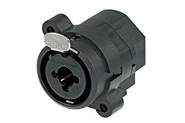 Neutrik NCJ9FI-S Combo Connector XLR 1/4" Stereo Jack Switching