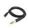 Haokiang 3.5mm to 6.35mm Audio Cable Golden Plated 1/8 inch Female to 1/4 inch Male TRS Stereo Audio Jack Converter Adapter Extension Wire Cord 5FT/1.5M(3.5F-6.35M)