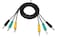 zdyCGTime 3.5mm Audio Cable 3 to 3 3.5mm Jack Male to Male Stereo Audio AUX Cable Cord for Computer Speakers(5ft/1.5m)