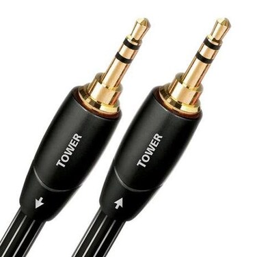 AudioQuest Tower Analog Audio Interconnect 3.5mm Mini to Mini Cable (2.0 meters)