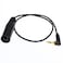 DRRI 5 Pin XLR Male to 3.5mm TRS Male Jack Stereo Audio Cable for ARRI XT