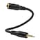 SCOVEE 2.5mm Male to 3.5mm(1/8 inch) Female Stereo Audio Jack Adapter Cable for Headphone,Headphone Extension Cords