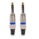 Nightwolf 2Pack 6.35mm 1/4" Solder Type Audio Connector Plug TRS Stereo Heavy Duty Style Jack for Microphone Speaker Cable