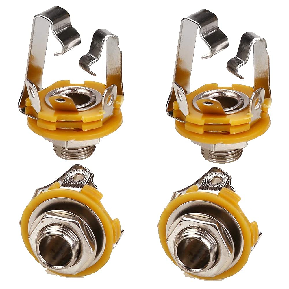 هوا سن Huasen Trs Socket Stereo 3-conductor Input Jack 1 4 6.35 MM
