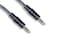 Cablelera 3.5mm Stereo Audio Cable 28AWG Audio Cable Black (ZCUUFEMM-06)
