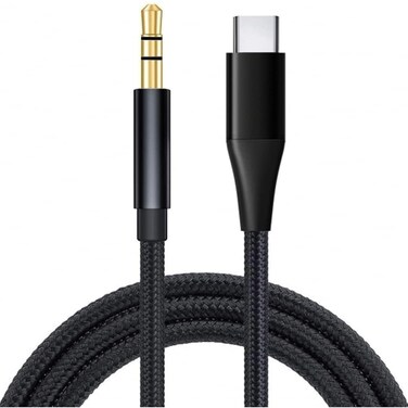 Selna USB-C to 3.5mm Aux Cable for Galaxy A12 A32 A42 A51 A52 A71 A72 5G Phones - Audio Cord Car Stereo Aux-in Adapter Speaker Jack L5Y