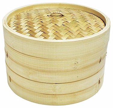 6" Bamboo Steamer Set Sunrise Kitchen Supply