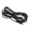 ChromaCast 2 Pack 20ft Black 3.5mm Rubber Aux Cable, Audio Auxiliary Input Adapter Male to Male AUX Cord for Headphones, Car, Home Stereos, Speaker, iPhone, iPad, iPod, Echo &amp; More
