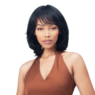 Bobbi Boss Lace Wig Bobbi Boss Short Curly Bob Wigs -M709 CLARA, Soft Kinky Perm Texture, Premium Synthetic Fiber Wigs with High Heat Resistant wigs (3T271)
