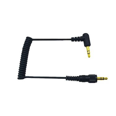 Audio Upgrade Cable Replacement for Sony D11/V1/D21 Sennheiser Wireless Microphone 3.5mm Right Angle to 3.5mm Straight Stereo Jack Cable Connect to Camera