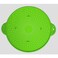 Multifunctional 3 in 1 Silicone Splatter Screen, Splatter Guard, Strainer, Trivet, 11 Inch, Green