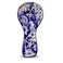 Ceramic Spoon Rest - Hand Painted Talavera Ceramic Spoon Holder in Gift Box - Lead-Free - Blue and White Mexican Style Cuchara Azul Blanco