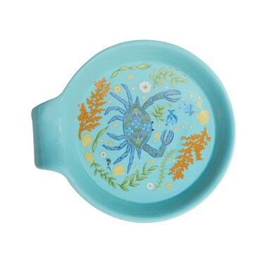 Beachcombers Bluecrab Spoon Rest Blue