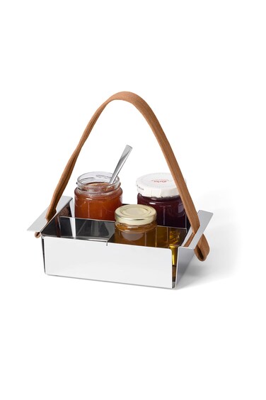 Philippi - A Tavola Condiment Caddy,Silver,20 x 12,5 x 5,5 cm