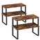 Kitchen Cabinet Organizer 15.75'' Width,Set of 4 Cabinet Shelf Organizers,Stackable &amp; Expandable Kitchen Countertop Organizer,Kitchen Storage,Spice Rack for Pantry Countertop Cupboard Cabinet Desk Top
