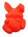 Non-stick Easter Bunny Rabbit Hold a Egg Silicone Cake Pan Mold Bakeware for Baking