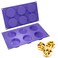 Bakerpan Silicone Muffin Top Pans Non Stick - Set of 2 - Mini Tart Pans, Mini Cheesecake Pan, Whoopie Pie Pan, Cookie Mold, Egg Molds, 2 1/2 Inch Cavity