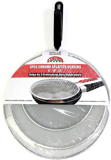 Bene Casa Chrome Splatter Shield