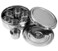 Stainless Steel Round Shape Spice Box Dabba with Double Lid and 7 Containers and 1 Small Spoon Masala box for kitchen