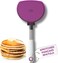 KPKitchen Wide Pancake Spatula Flipper - Heat Resistant Extra Large Silicone Pancake Turner for Non Stick Cookware - Perfect for Pancakes, Crepes &amp; Eggs - Ideal Baking Tool for Women who Love to Bake