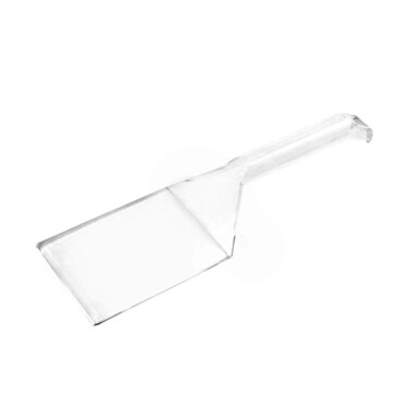 Clear Spatula (1 Count) - Premium Reusable Transparent Plastic Tableware, Perfect for Serving at Elegant Events
