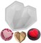 Diamond Heart Shape Silicone Cake Mold, Oven Safe Baking Cake Pan Chocolate Cake Dessert Mousse Mold