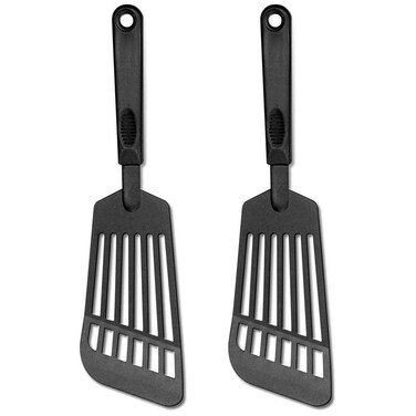 Norpro 907 Nylon 12-Inches Long Jumbo Slotted Spatula Turner (2-Pack)