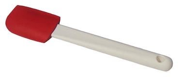 Tupperware Silicone Spatula Scraper Red and White