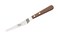 HIC Kitchen Ateco 1383 Icing Wood Handle, 5" Offset Spatula