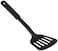 Winco Nylon Slotted Spatula, Black Medium, 12-3/4