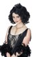 California Costumes Women's Savoir Faire Wig, Black, One Size