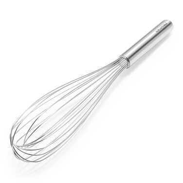 Sur La Table Stainless Steel French Whisk, 12", Silver
