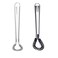 Stainless Steel Mini Spring Egg Beater Silicone Whisk Magic Hand Held Sauce Stirrer Blender Milk Frother Foamer Coffee Mixer (2Pack-Silicone+Steel coil)