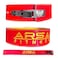 Arsa Fitness Ultra Competition Grade - 10MM Lever Belt - Power Series for Weightlifting, Bodybuilding, Powerlifting for Men &amp; Women (X-LARGE, IRON RED)