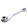 Lichamp 8-in-1 Socket Wrench Metric 8-21mm, Flexible Dog Bone Multi Functional Household Universal Hexagon Spanner, 360 Degree Rotating Head