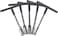T Handle Metric Socket Wrench Set, 8mm-14mm, Black, Rubber Coated, Chrome Vanadium Steel, 12.99 x 7.87 x 1.5 inches