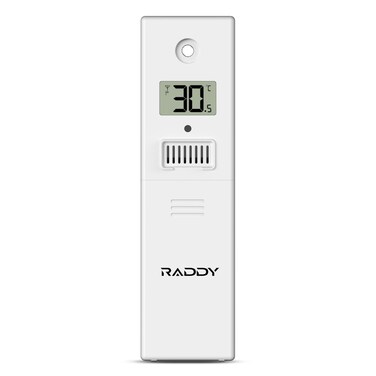 Raddy R5 Indoor Outdoor Wireless Remote Sensor for VP7 Professional Weather Station