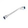 Uxcell a13080800ux1195 Silver Tone Handware Tool Dual Ended 22mm Offset Hex Hexagon Socket Wrench