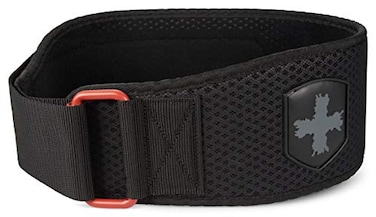 Harbinger Hexcore Weighligting Belt, Red, 25-29 inch
