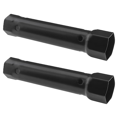 Create idea 2PCS Faucet Socket Wrench Metal Faucet Pipe Spanner Tap Spanner Faucet Installation And Repair Hand Tools 34mm &amp; 40mm Diameter 200mm Length Black