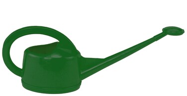 Dramm Premium High Grade Long Spout Watering Can, for Indoor/Outdoor House Plants, Vegetables, Flowers, Green, 2 Liter