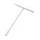 uxcell Silver Tone 7mm T-Handle Hex Socket Reach Wrench Spanner for Motorcycle Car