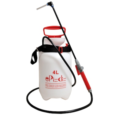 ePizdiz Watering Can Device for Watering Hanging Plant Basket Hard to Reach High Plant Waterer Sprayer 1 Gallon (Red 4L)