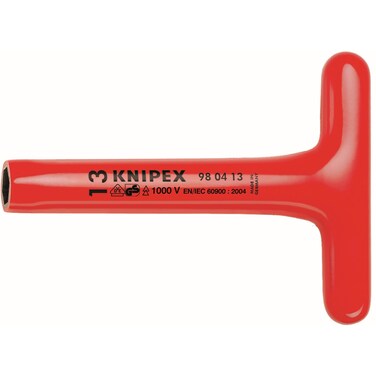 KNIPEX T-Socket Wrench-1000V Insulated 13 mm