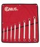 Genius Tools 8PC Metric Double Ended Offset Ring Wrench Set (Mirror Finish) - DE-708M