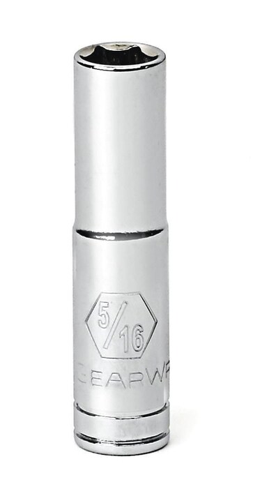 GEARWRENCH 1/4" Drive Deep SAE Socket 7/16", 12 Point - 80227