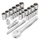 Powerbuilt 28 Piece Zeon Socket Set for Damaged Bolts