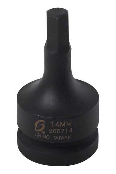 Sunex 560714 1-Inch Drive 14mm Hex Driver Socket