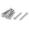 uxcell a15101300ux0186 M6 x 50mm Metric Hex Socket Countersunk Flat Head Screw Bolts Pack of 10